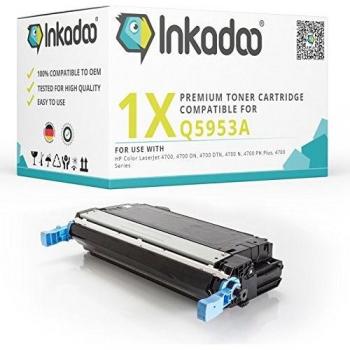 HP Q5953A Kompatibler Toner von Inkadoo – Magenta, 10000 Seiten