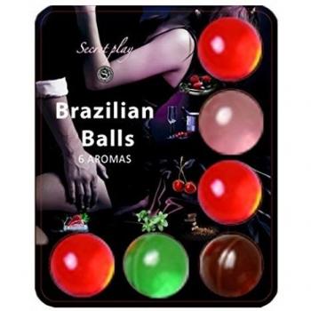 Secret Play Brazilian Mix 6 Balls Set 24 g Massage Oil