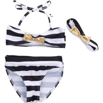 Conjunto Bikini “Rayas y Lazos”