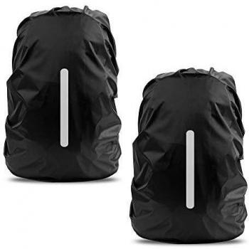 LAMA wasserdichte Rucksack Regenhülle 2 Stück für Wandern und Reisen