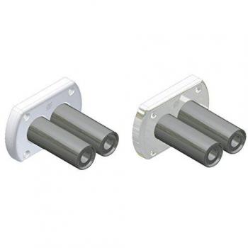 Ultraflex Flangia Passaparatia Doppia Bianco