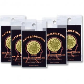 5pc/10pcs Anti-EMF Radiation Stickers High Negative Ions 3000cc