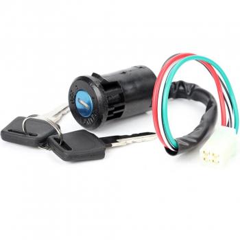Electric door lock key switch for ATV