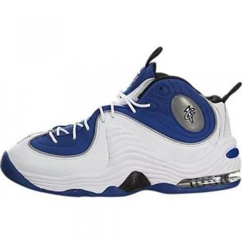 Zapatillas Nike Air Penny II, Baloncesto Hombre, Azul / Negro / Plateado / Blanco