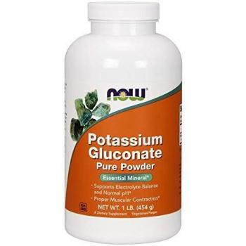 454 g Pure Potassium Gluconate – NOW Foods