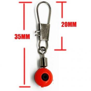 40Pcs Sea Fishing Swivel Clips