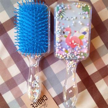 Accesorio de Peinado Infantil: Peine Anti‑Estático con Princesa