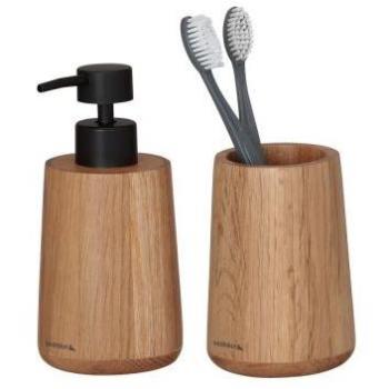 Dispenser per Sapone Sealskin Earth 150 ml con Portasapazzolini