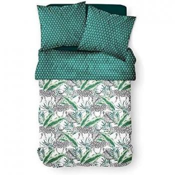 Housse de Couette Today Albany 220×240 cm – 2 Taies en Coton 100 % – 57 Fils