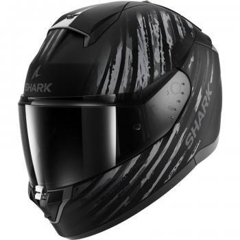 Casco Moto Integrale Shark RIDILL 2 ASSYA MAT Nero Antracite taglia L