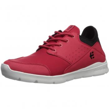 Etnies Men's Lookout Skate Shoes, Red, 8 UK