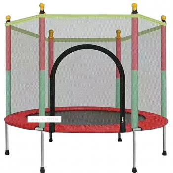 Indoor Trampoline for Kids with Safety Net