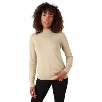 M & Co Pull en tricot à col roulé avec boutons