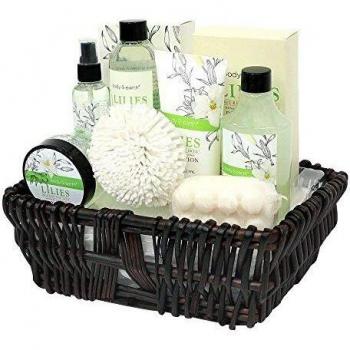 Luxurious Self-Care Package with 10 Pieces: Bubble Bath, Lotion, Shower Gel, Body Mist, Bath Salt, and More