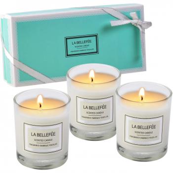 Candele Bellefée – Pera Inglese, Fresia & Arancia Rossa