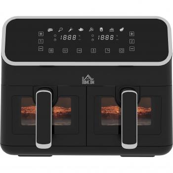 HOMCOM Smart Finish Dual Air Fryer