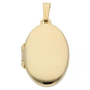 Ketten-Anhänger ADELIA´S 333 Gold Medaillon Anhänger, gold
