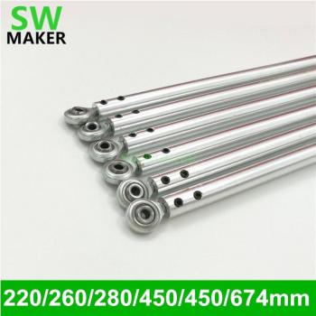 Bras de tige en aluminium pour Swmaker 3D avec roulement