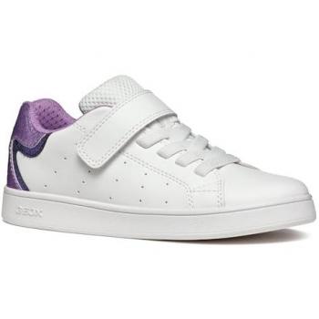 Geox J Eclyper A Sneakers Bianche e Lavanda EU 28