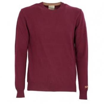 Pull WOOLRICH pour homme en bordeaux taille M