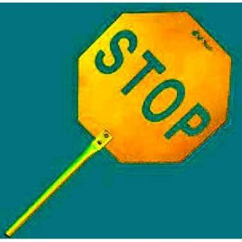 Señal de Seguridad Stop-Paso 0577