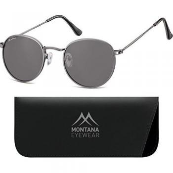 Montana S92 Sunglasses, Multicoloured (Gunmetal/Smoked Lenses), One Size