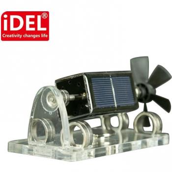 Motor solar interactivo con elementos magnéticos para aprender