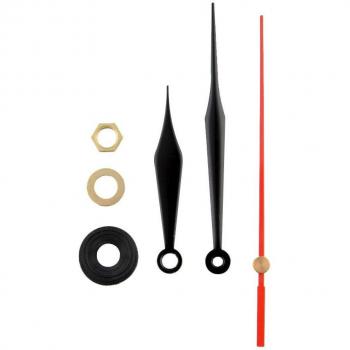 Black and Red Clock Movement Mechanism for DIY Projects