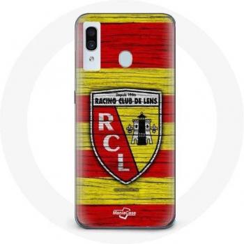 Coque Jaune et Rouge RCL Lens pour Samsung A30