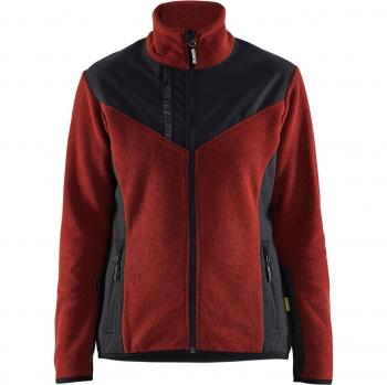 Blaklader Maglia Giacca Donna XL Rosso/Nero