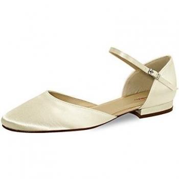 Hochzeitspumps Cameron Ivory – Rainbow Club, Satin‑Material