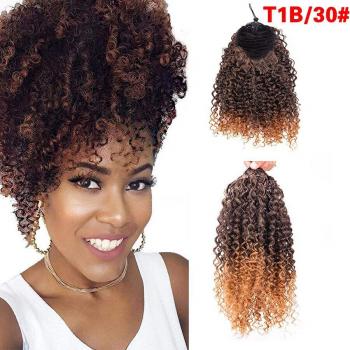 Coleta Longa Afro Negro Natural