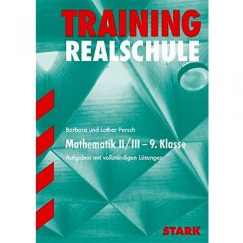 Training Mathematik Realschule / Mathematik II/III