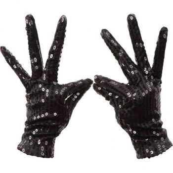 Guantes de baile con lentejuelas