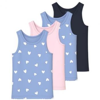 Camiseta térmica Azul Oscuro / Rosa / Negro / Blanco