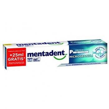 Mentadent Dentifricio Microgranuli 75+25ml