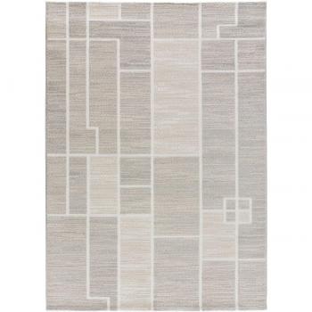 ATTICGO Alfombra Geométrica HL-Origin Crema