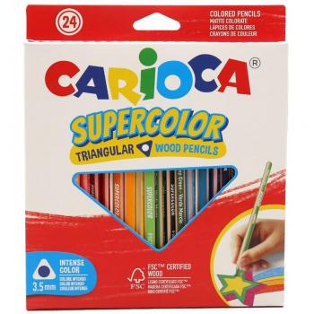 Carioca Supercolor pack de 24 lápices de colores