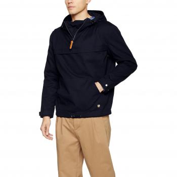 Armor Lux Men's 74724 Long Sleeve Button-Up Jacket, Navy Blue (S408), Large