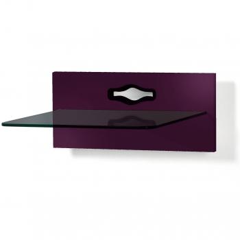 Wandmontage‑Set VCM HiFi‑Konsole – Xeno‑1 Schiefer Glas