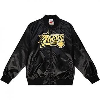 Veste Homme NBA Big Face 4.0 Satin Équipe Phi76e