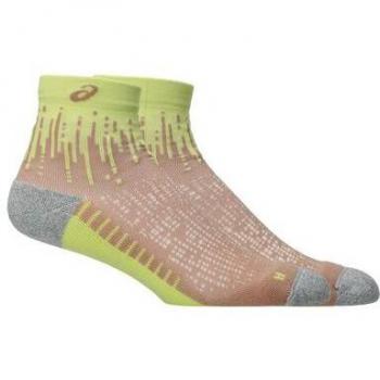 Rosa-Giallo Asics Performance Run Calzini Corti Unisex