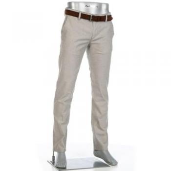 ALBERTO Regular Fit Hose mit Strukturmuster Modell LOU, Größe 33/32