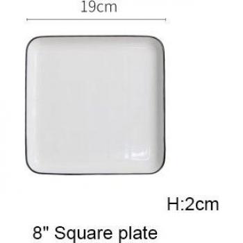 Stylish Square Dinner Plates