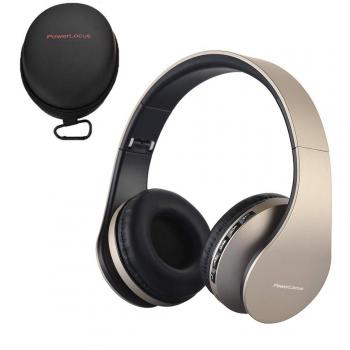 Cuffie Bluetooth PowerLocus Stereo Oro