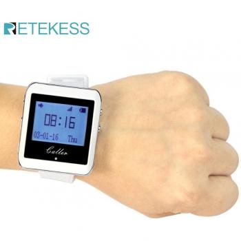 Retekess 433MHz Paging System Watch Receiver F3288B