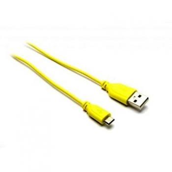 Massimo 1 m Giallo – USB A Maschio a Micro USB Maschio G&BL 7115