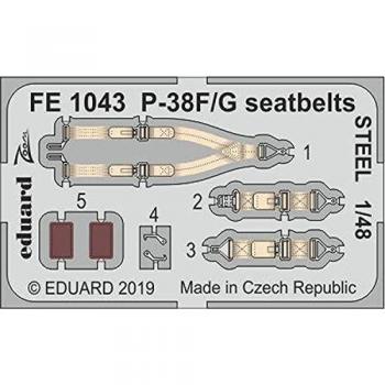 Taliere di Sicurezza P‑38F/G in Acciaio – Serie Eduard