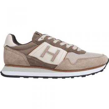 Hackett London Herren Hausschuhe HMS21403 – Telfor Vibe, Beige Leder, 44