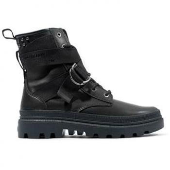 Bottes de Service Palladium-Cuir Noir 40